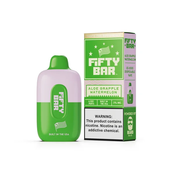 Fifty Bar 6500 Puff Rechargeable Vape 16mL - Image 15