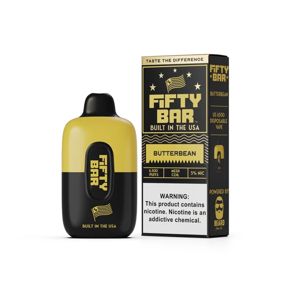 Fifty Bar 6500 Puff Rechargeable Vape 16mL - Image 19