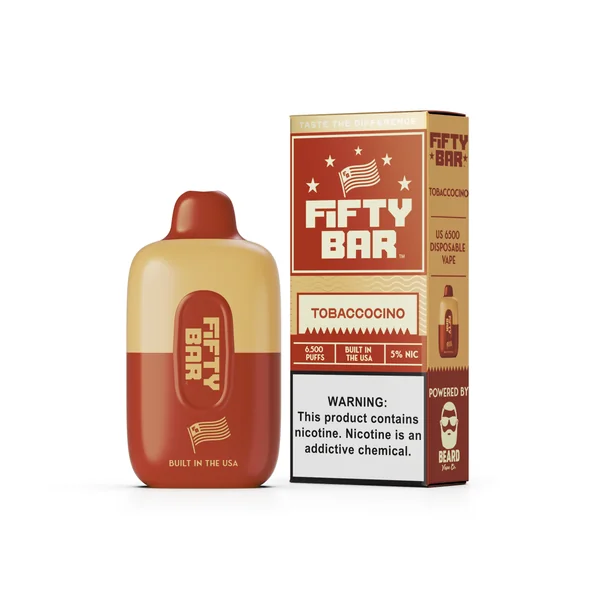 Fifty Bar 6500 Puff Rechargeable Vape 16mL - Image 3