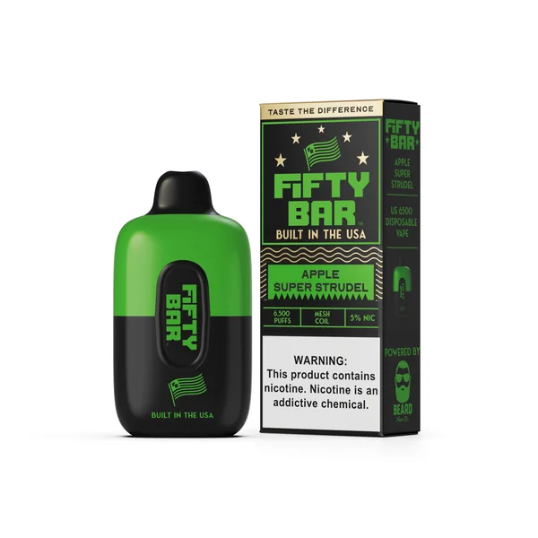 Fifty Bar 6500 Puff Rechargeable Vape 16mL - Image 21