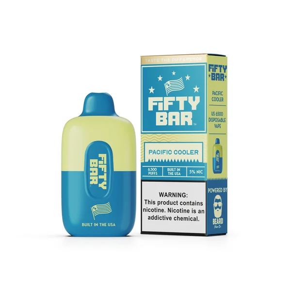 Fifty Bar 6500 Puff Rechargeable Vape 16mL - Image 6
