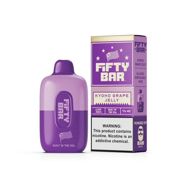 Fifty Bar 6500 Puff Rechargeable Vape 16mL - Image 8