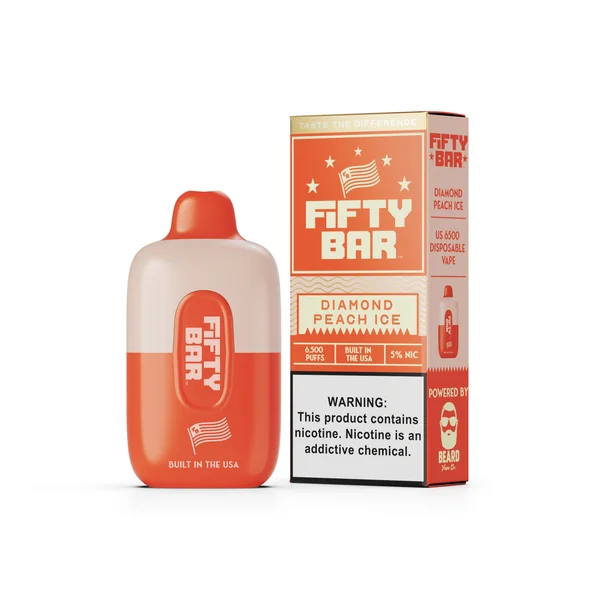 Fifty Bar 6500 Puff Rechargeable Vape 16mL - Image 10