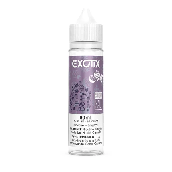 Fiji Berry E-Liquid (60ml) – Exotix | Salt Nicotine for Sub-Ohm Tanks – VapeLoft