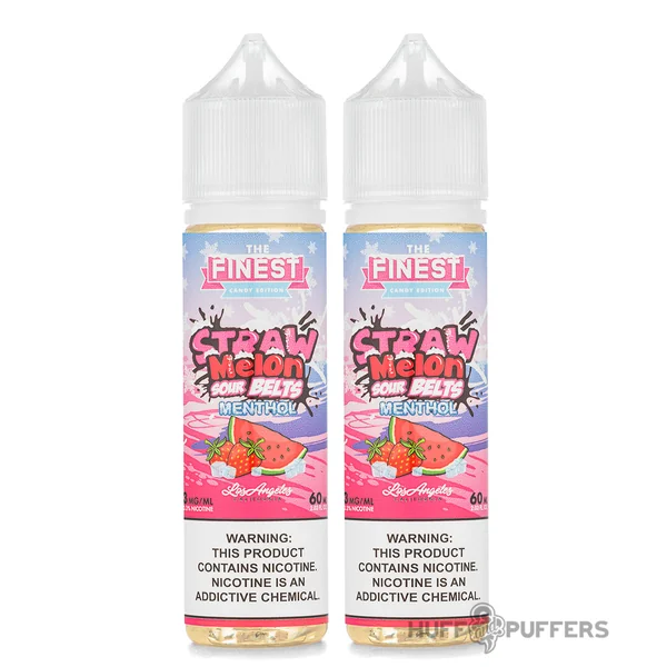 Finest Sweet & Sour on Ice - Straw Melon Sour on Ice 120mL