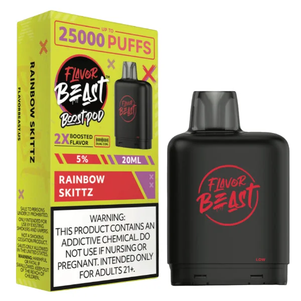 Flavor Beast Level X Boost Pods 25,000 Puffs (battery not included) - Image 11
