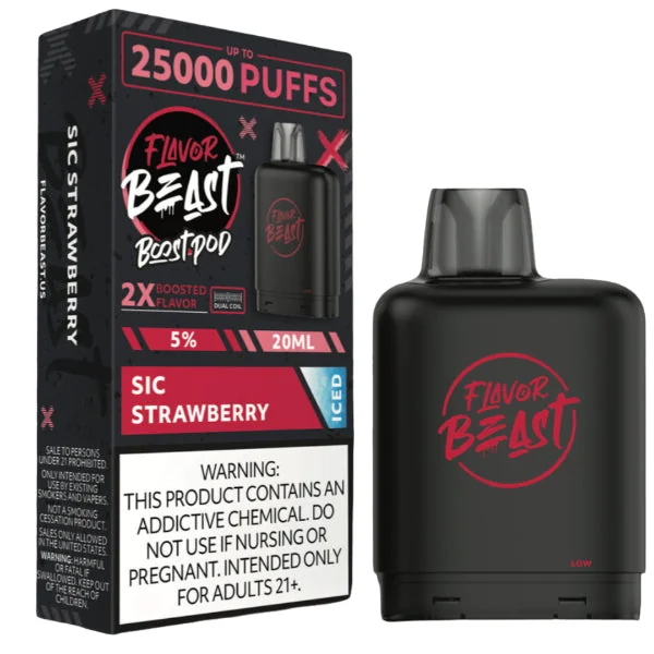 Flavor Beast Level X Boost Pods 25,000 Puffs (battery not included) - Image 12