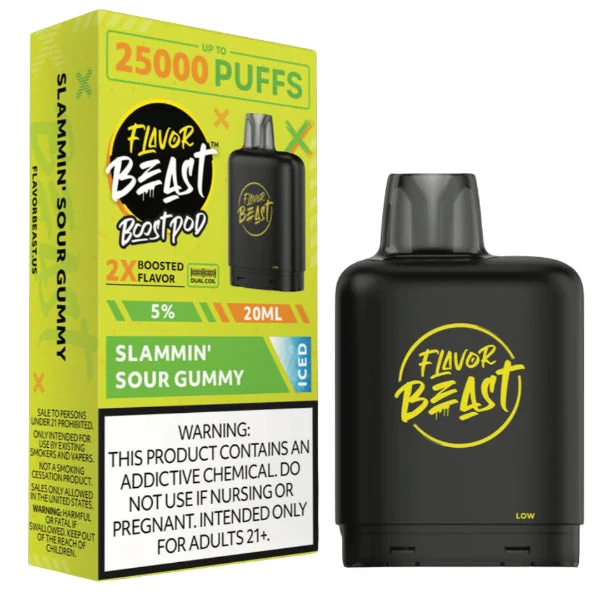 Flavor Beast Level X Boost Pods 25,000 Puffs (battery not included) - Image 13