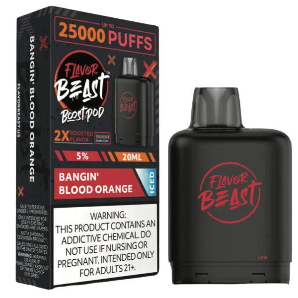 Flavor Beast Level X Boost Pods 25,000 Puffs (battery not included) - Image 4