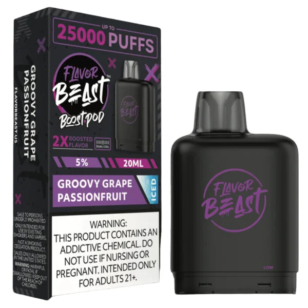 Flavor Beast Level X Boost Pods 25,000 Puffs (battery not included) - Image 7