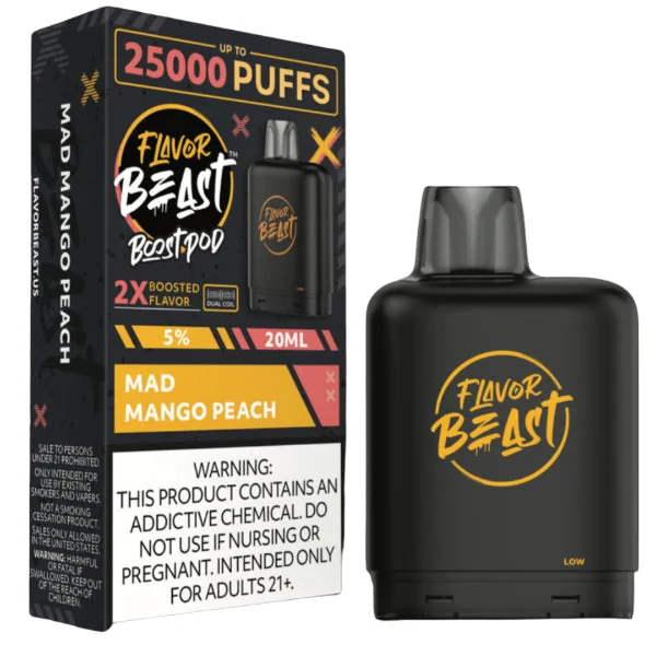 Flavor Beast Level X Boost Pods 25,000 Puffs (battery not included) - Image 9
