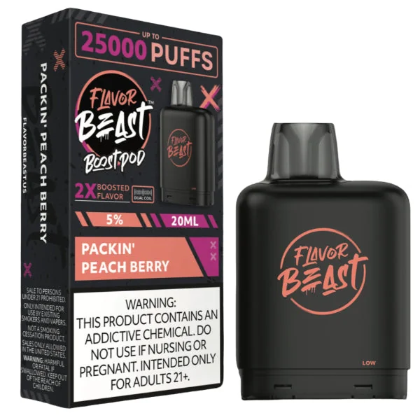 Flavor Beast Level X Boost Pods 25,000 Puffs (battery not included) - Image 10