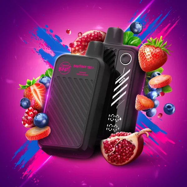 Flavour Beast Beast Mode max 2 50k Triple berry