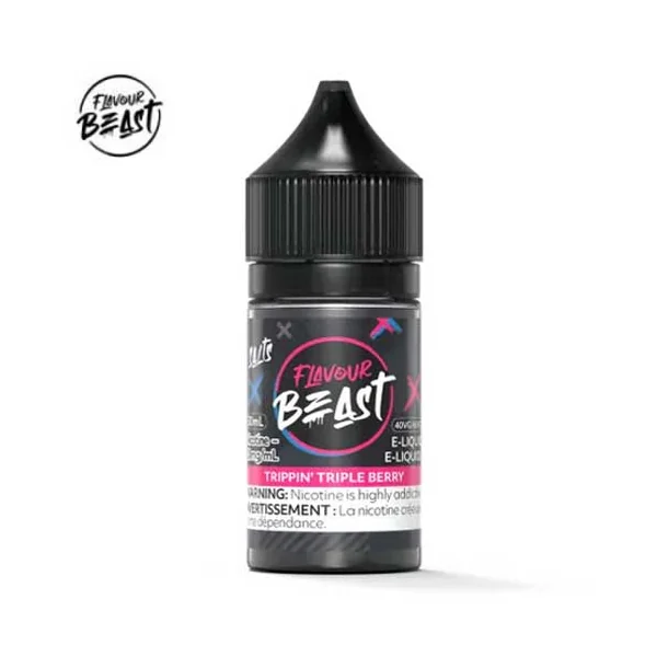 Flavour Beast salts 20mg trippin triple berry 30ml
