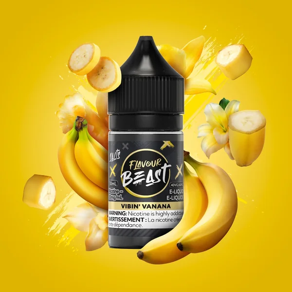 Flavour Beast salts 20mg vibin vanana 30ml