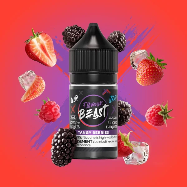 Flavour Beast salts Iced 20mg tangy berries 30ml
