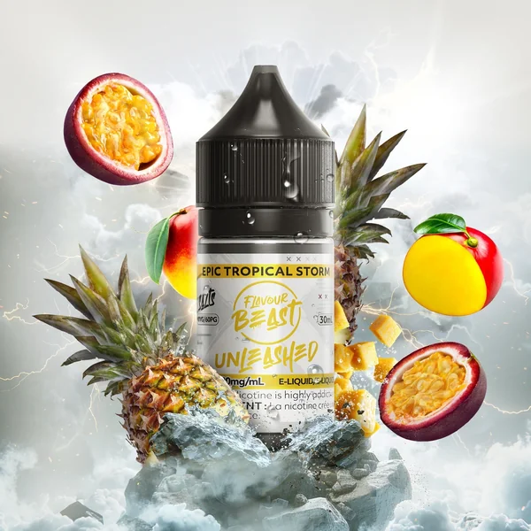 Flavour Beast Salts Unleashed Epic 20mg tropical storm 30ml