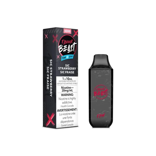 Flavour Beast Sic Starwberry Iced 4000