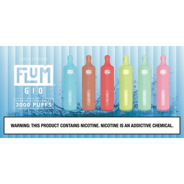 Flum GIO Disposable Vape 10 Pack 8mL - Image 4