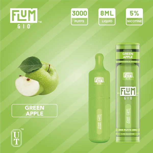 Flum GIO Disposable Vape 10 Pack 8mL - Image 6