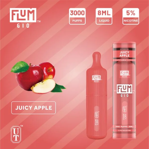 Flum GIO Disposable Vape 10 Pack 8mL - Image 7