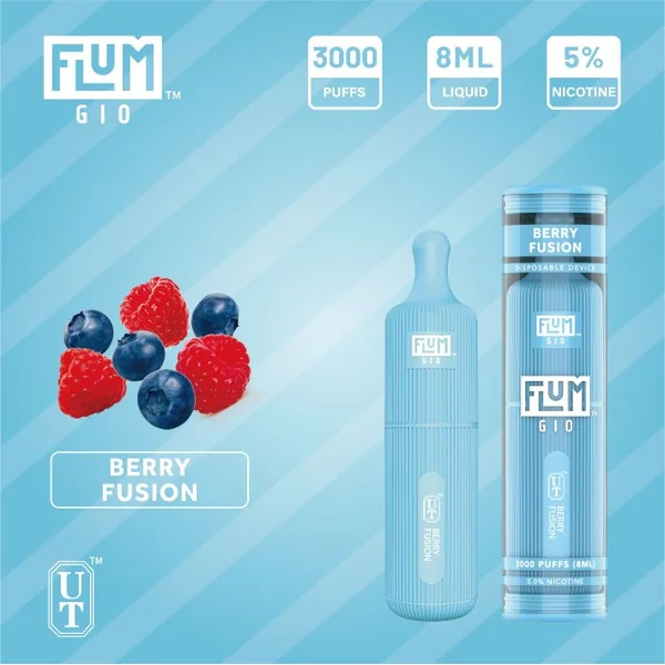 Flum GIO Disposable Vape 10 Pack 8mL - Image 10