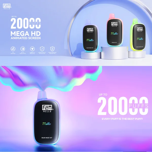 Flum Mello 20000 Puffs Disposable Vape Device - Image 2