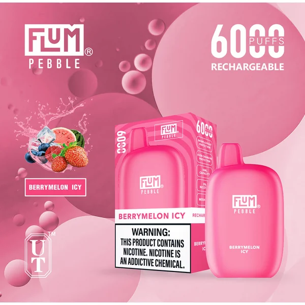 Flum Pebble Vape 6000 Puffs Disposable Device - Image 15