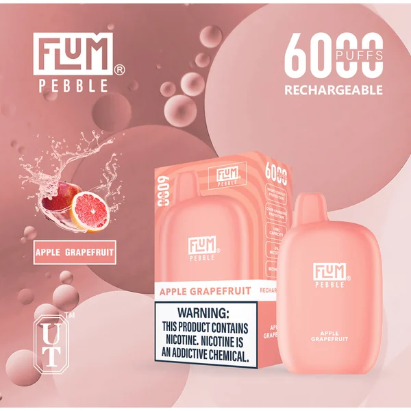 Flum Pebble Vape 6000 Puffs Disposable Device - Image 16