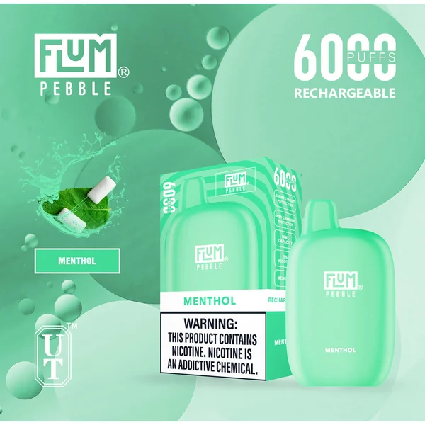 Flum Pebble Vape 6000 Puffs Disposable Device - Image 24