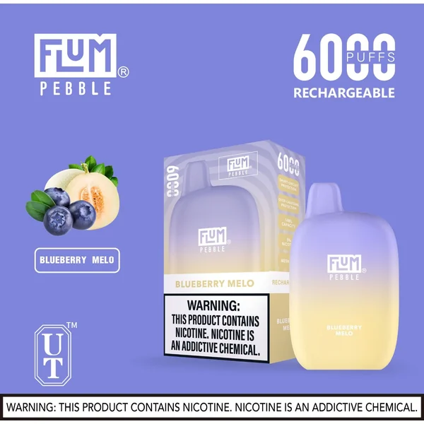 Flum Pebble Vape 6000 Puffs Disposable Device - Image 37