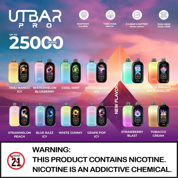 Flum UT Bar Pro 25000 Puffs Disposable Vape Device - Image 2