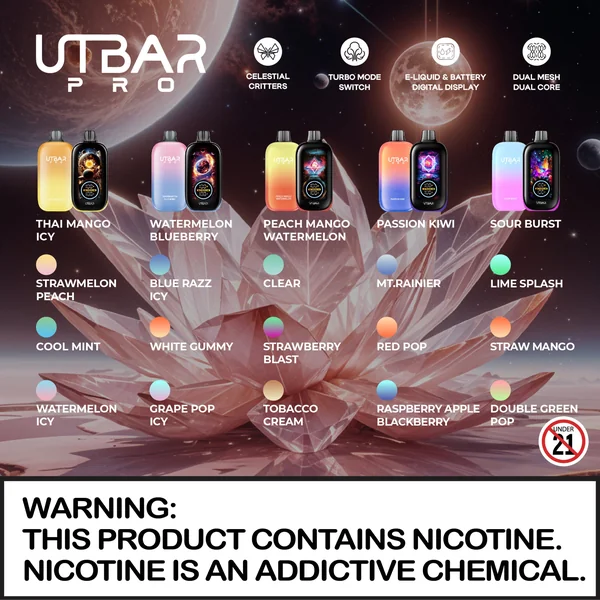 Flum UT Bar Pro 25000 Puffs Disposable Vape Device - Image 3