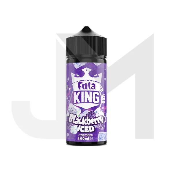 FNTA King Iced 100ml Shortfill 0mg (70VG/30PG) - Image 2