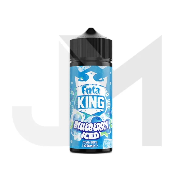 FNTA King Iced 100ml Shortfill 0mg (70VG/30PG) - Image 3
