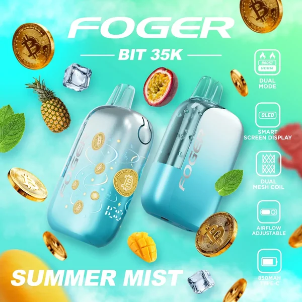 Foger Bit 35K Disposable Vape (5%, 35000 Puffs) - Image 12