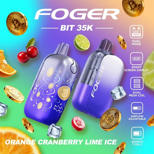 Foger Bit 35K Disposable Vape (5%, 35000 Puffs) - Image 15