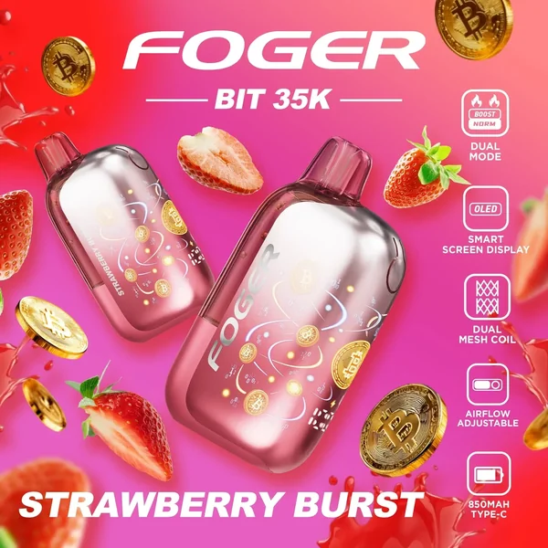 Foger Bit 35K Disposable Vape (5%, 35000 Puffs) - Image 4