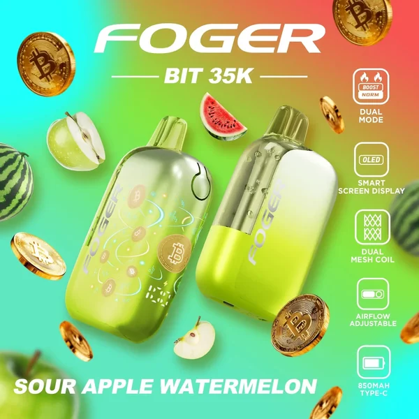 Foger Bit 35K Disposable Vape (5%, 35000 Puffs) - Image 5