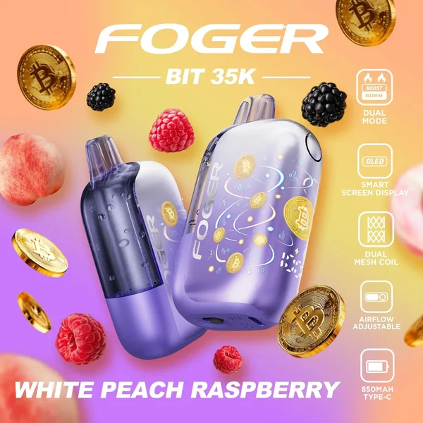 Foger Bit 35K Disposable Vape (5%, 35000 Puffs) - Image 7
