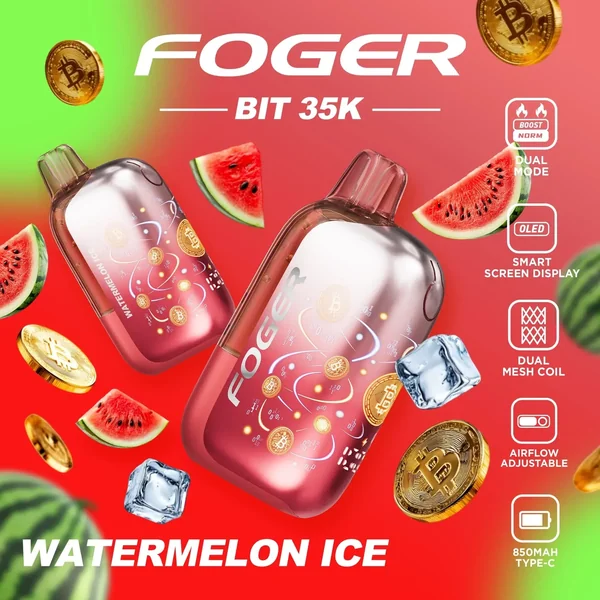Foger Bit 35K Disposable Vape (5%, 35000 Puffs) - Image 9