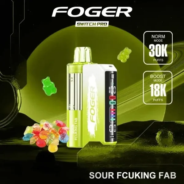 Foger Switch Pro 30K Disposable Vape (5%, 30000 Puffs) - Image 19