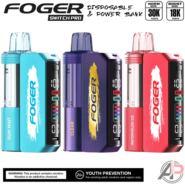 Foger Switch Pro 30k Puffs Disposable Vape Device