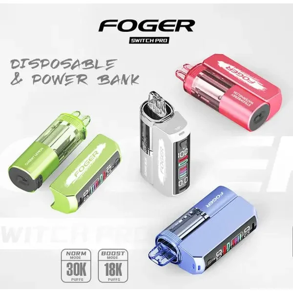Foger Switch Pro 30K Tobacco Disposable Kit - Image 4