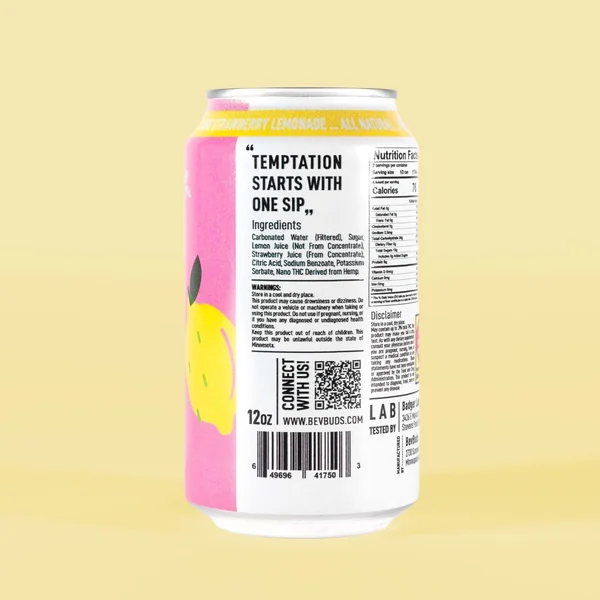 Forbidden Fruit THC Strawberry Lemonade - Image 3
