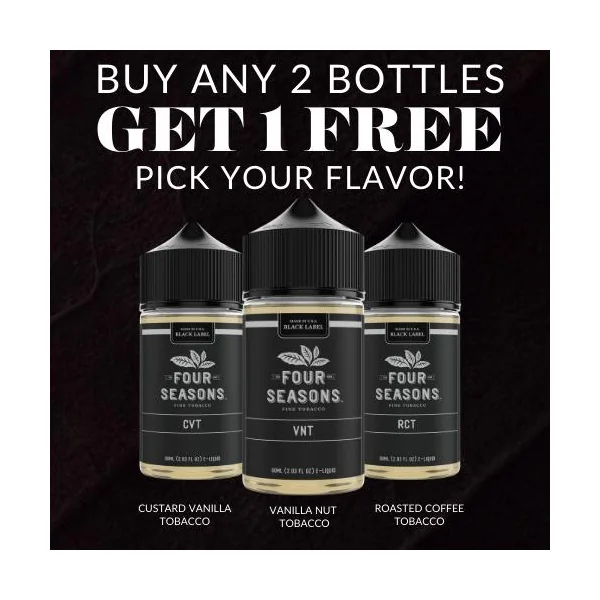 Four Seasons Black Buy 2 Get 1 Free