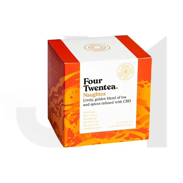 Four Twentea Spiced Blend 10mg CBD Tea - Naughtea