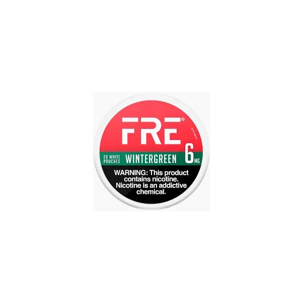 FRE NICOTINE PCH WINTERGRN 6MG