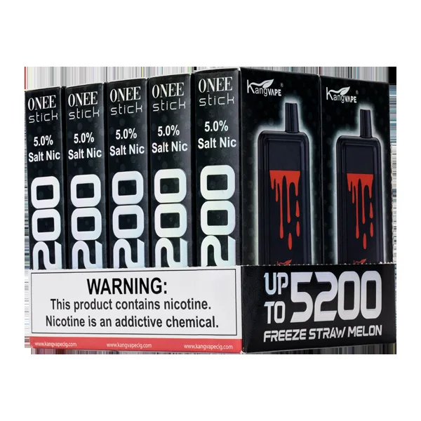Freeze Straw Melon Kangvape Onee Stick 5200 - Image 3