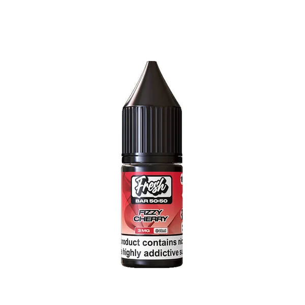 Fresh Bar 50/50 Fizzy Cherry 10ml E-Liquid By Pukka Juice - Image 2